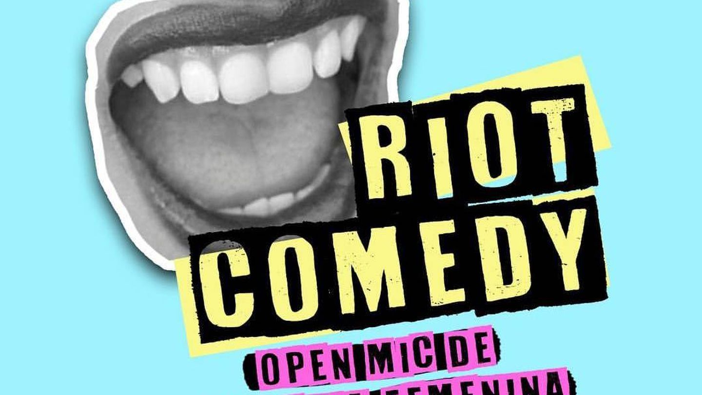 Logo del 'Riot Comedy' para promocionar la comedia femenina