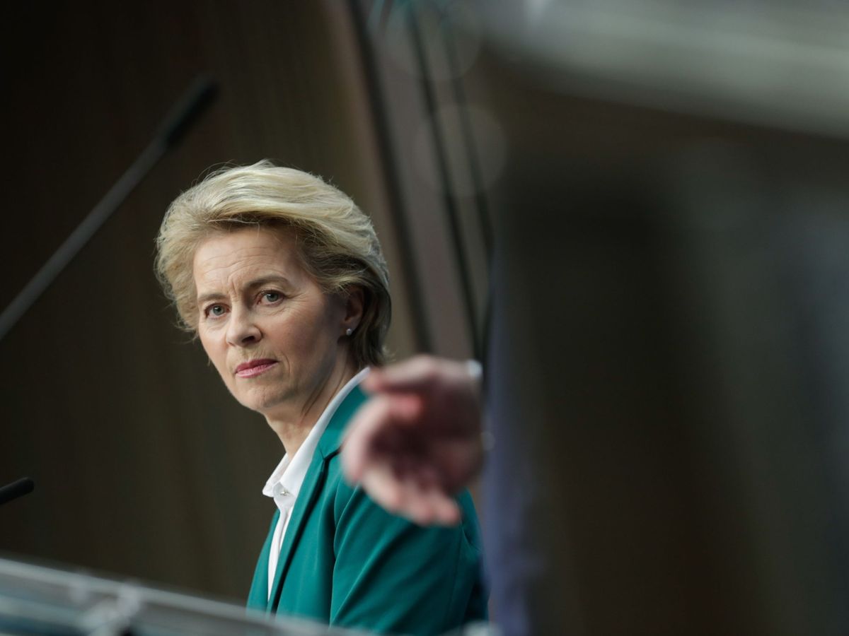 Foto: La presidenta de la Comisión Europea, Ursula Von Der Leyen. (EFE)