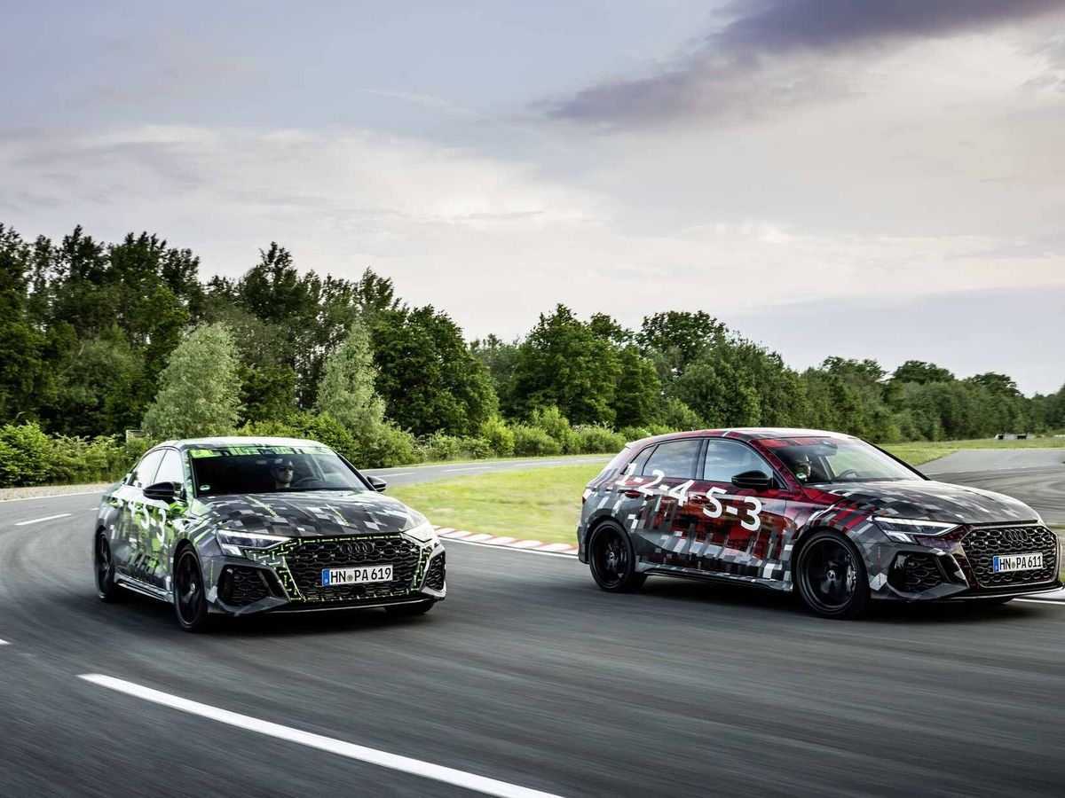 Foto: Los nuevos Audi RS3 Sedán y Sportback estrenarán el sistema de tracción Quattro con "torque Splitter". 