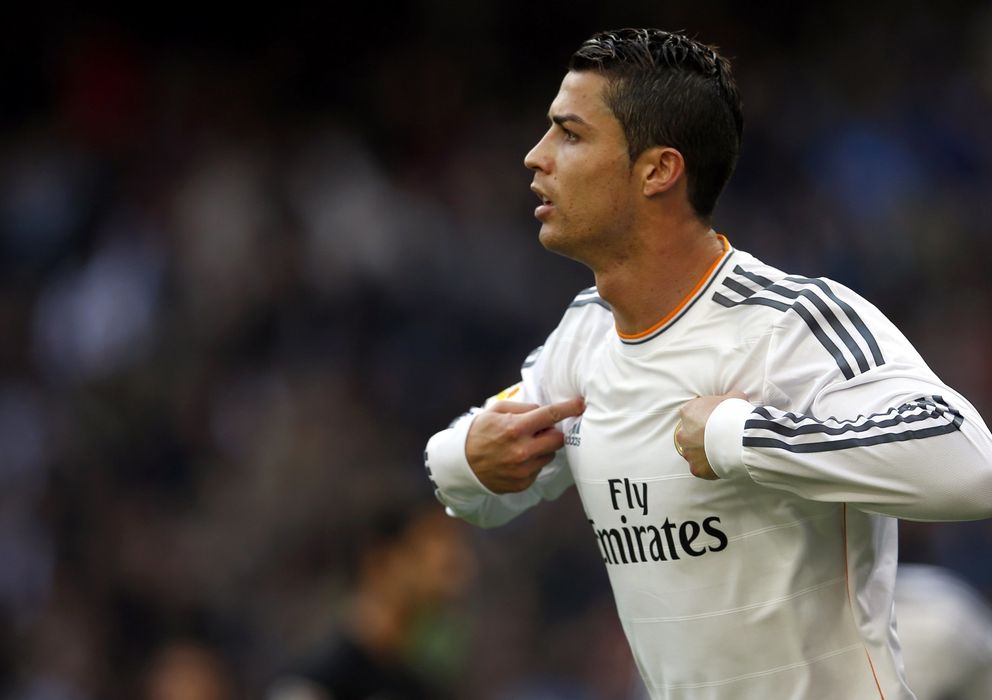 Foto: El portugués Cristiano Ronaldo celebra un gol con el Real Madrid.