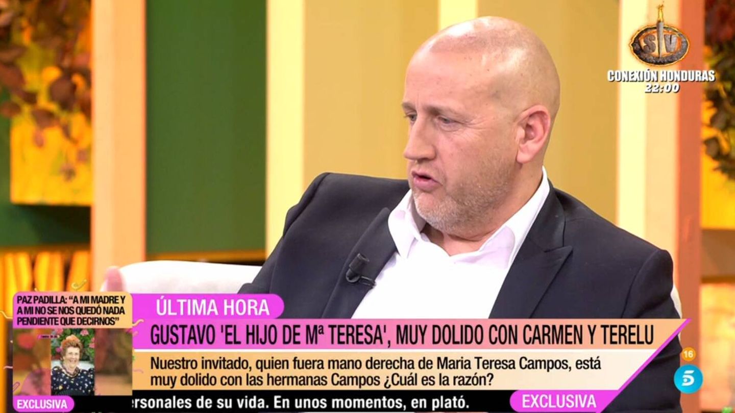 Gustavo Guillermo en 'Fiesta'. (Mediaset España)