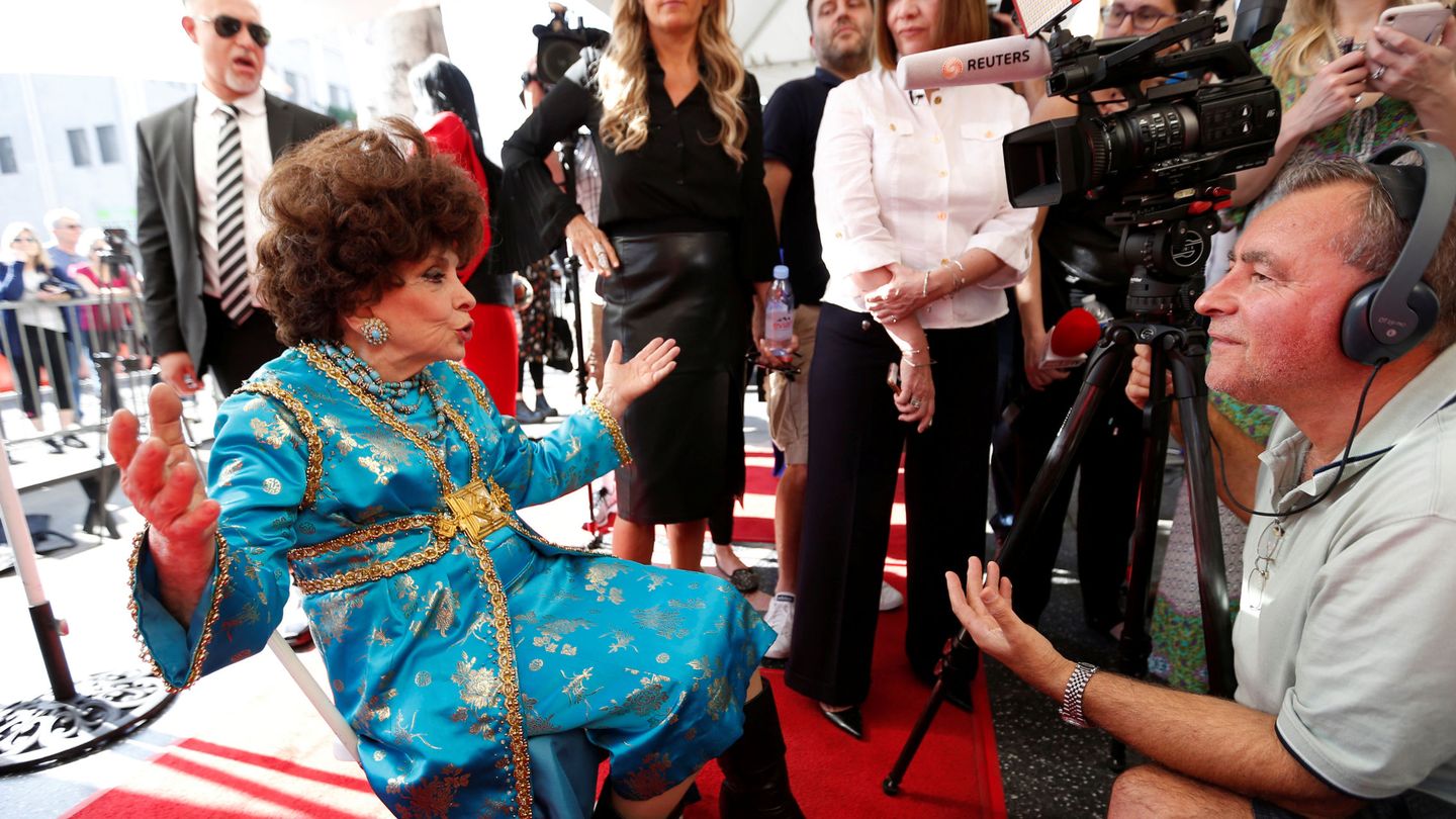 Gina Lollobrigida. (Reuters/Mario Anzuoni)