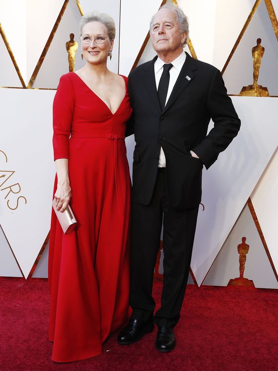 Meryl Streep y Don Gummer, en la ceremonia de los Oscar 2018. (EFE/Mike Nelson)