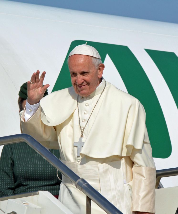 Foto: El papa Francisco en viaje oficial a Armenia (EFE)