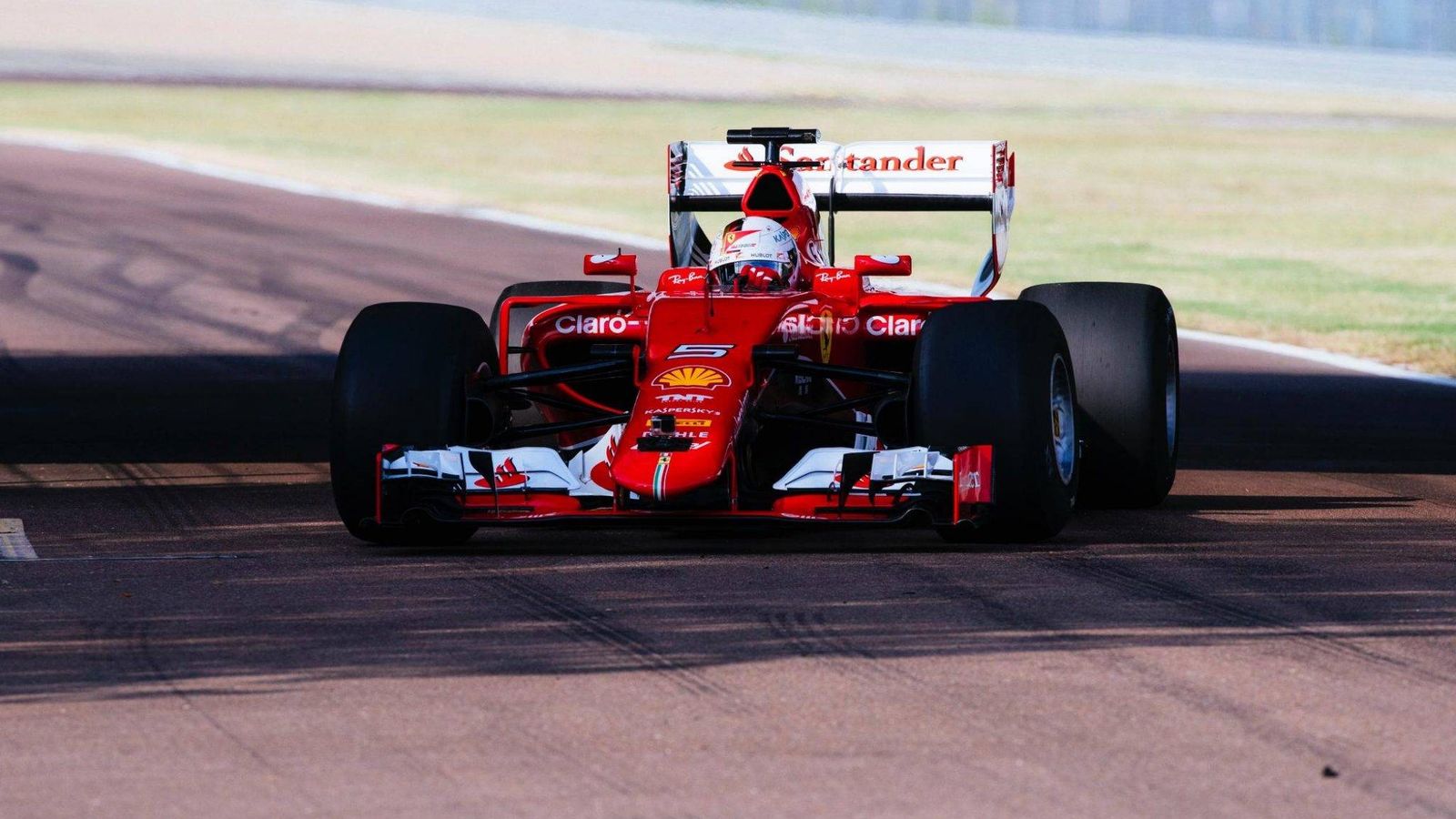 Foto: Sebastian Vettel, este lunes, en Fiorano.