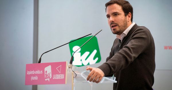 Foto: El coordinador general de Izquierda Unida, Alberto Garzón, interviene en la reunión de su Asamblea Político y Socialmáximo espacio de dirección entre congresos. (EFE)