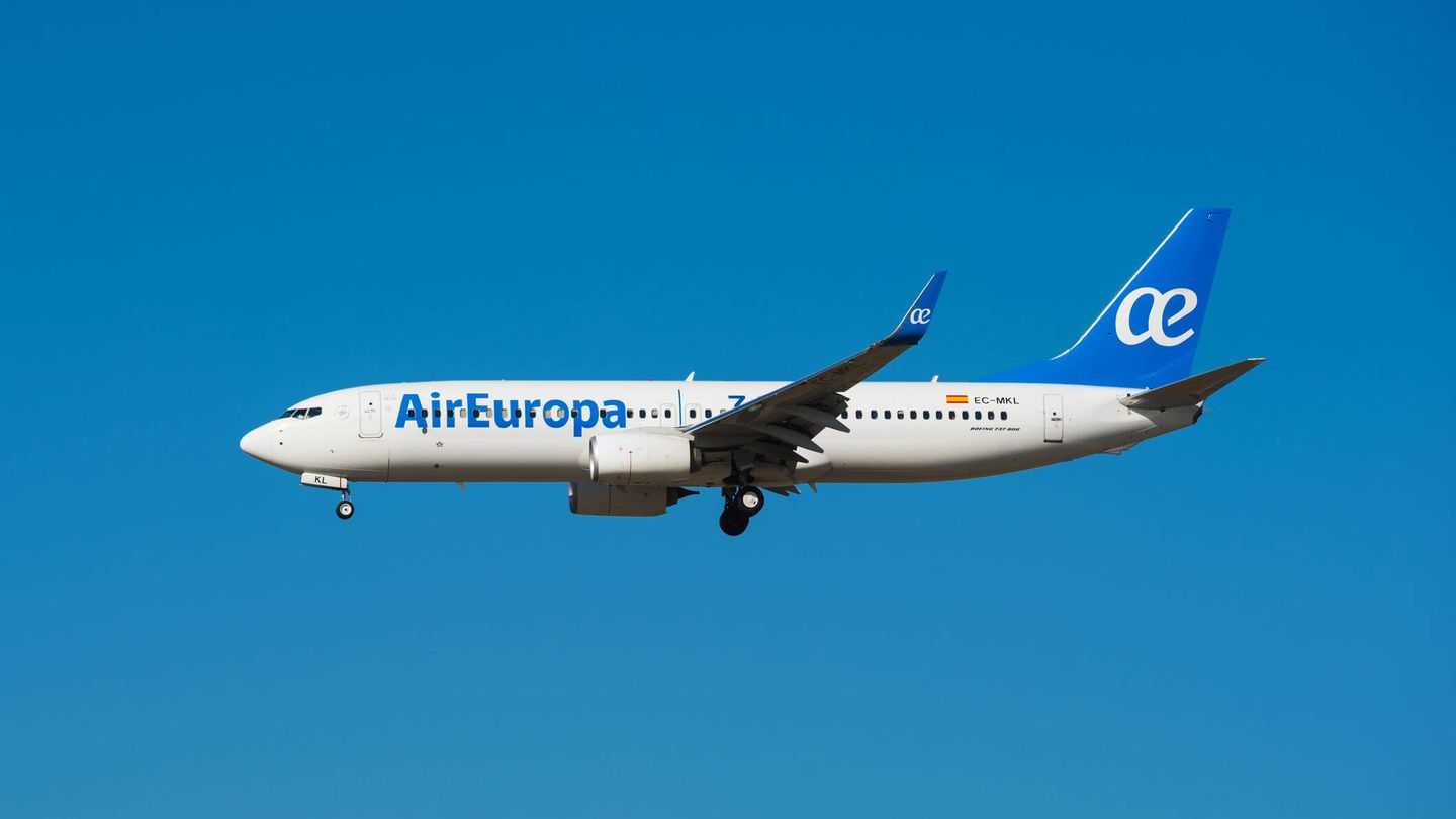 Un Boeing 737-800 de Air Europa. (iStock)