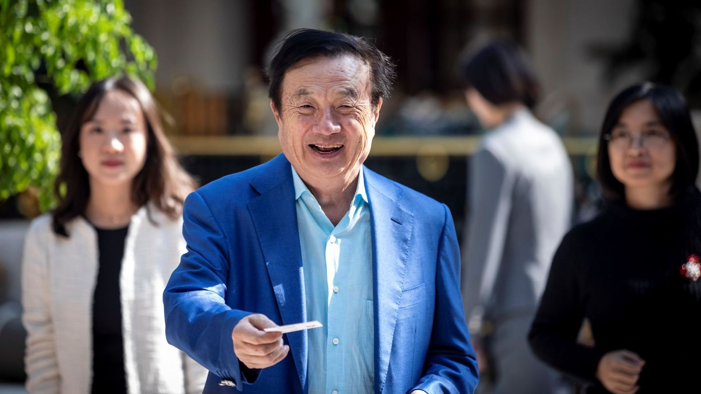 El fundador de Huawei, Ren Zhengfei. (Reuters)