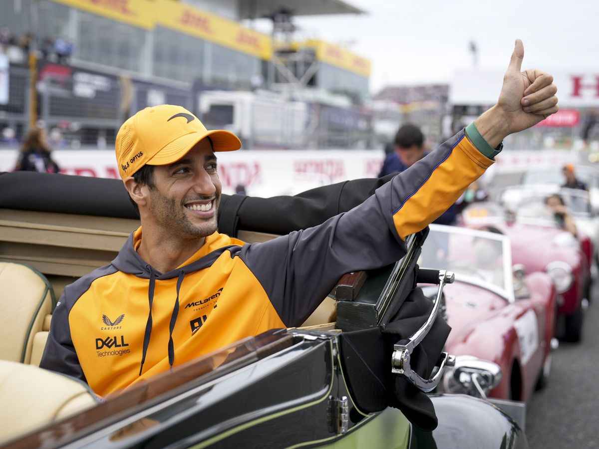 Foto: El australiano Daniel Ricciardo. (EFE/EPA/Franck Robichon)