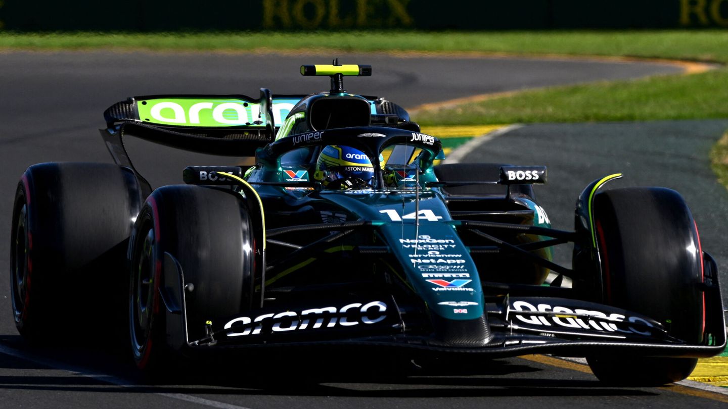 Fernando Alonso acaba de empezar su segunda temporada en Aston Martin. (REUTERS/Jaimi Joy)