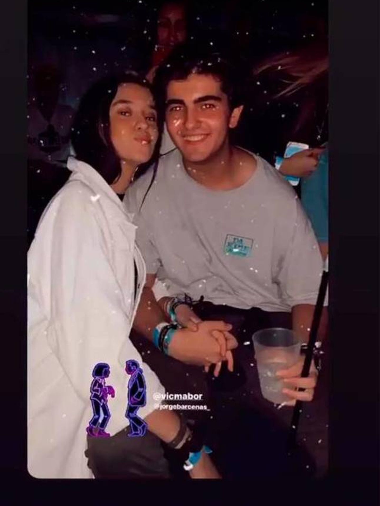 Victoria Federica y Jorge Bárcenas, en una imagen reciente de Instagram.