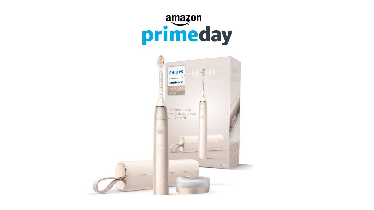 Hazte con el cepillo dental eléctrico Philips Sonicare DiamondClean Prestige 9900 en el Prime Day