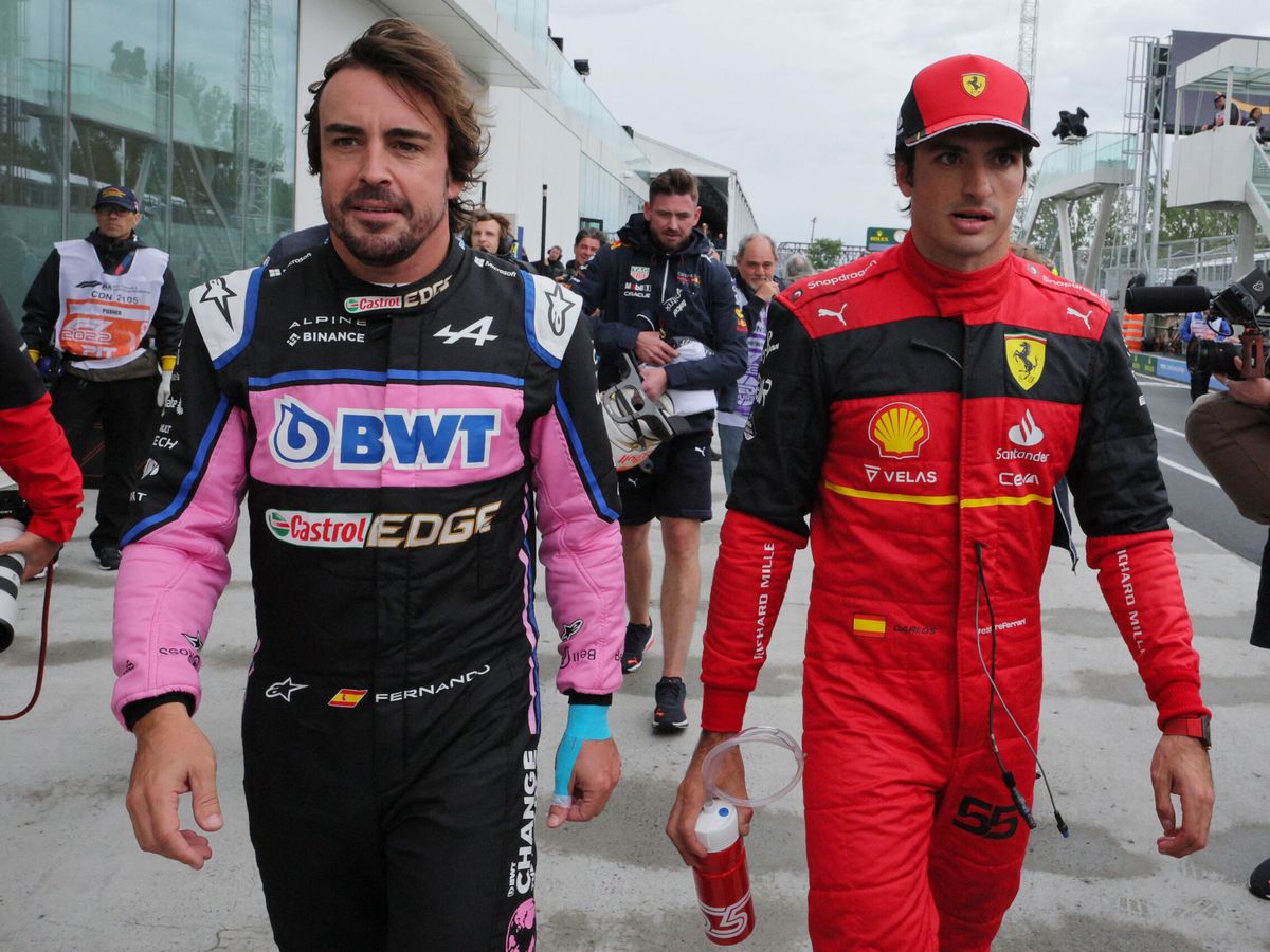 Foto: El piloto asturiano y el madrileño, esta temporada. (Reuters/Christinne Muschi)