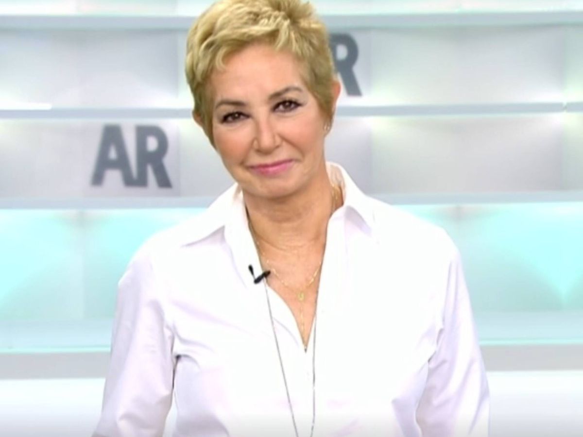 Foto: Ana Rosa Quintana vuelve a televisión. (Mediaset)