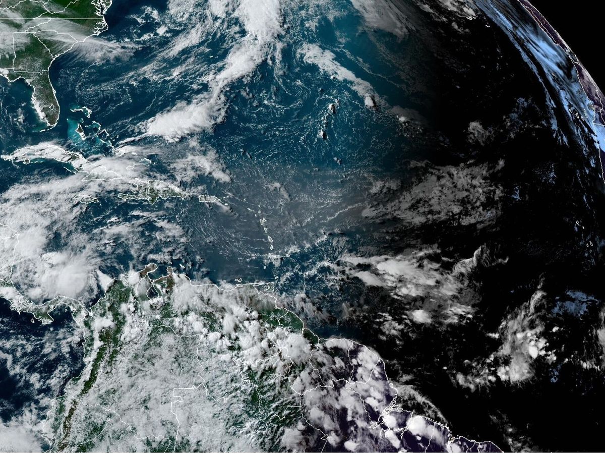 Foto: Imagen de archivo fotografía satelital. (EFE/NOAA-NHC)