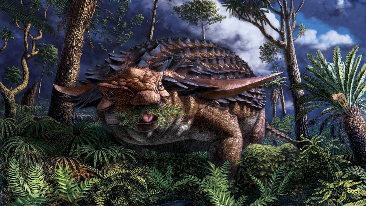Esta fue la última comida de un dinosaurio herbívoro hace 110 millones de años 