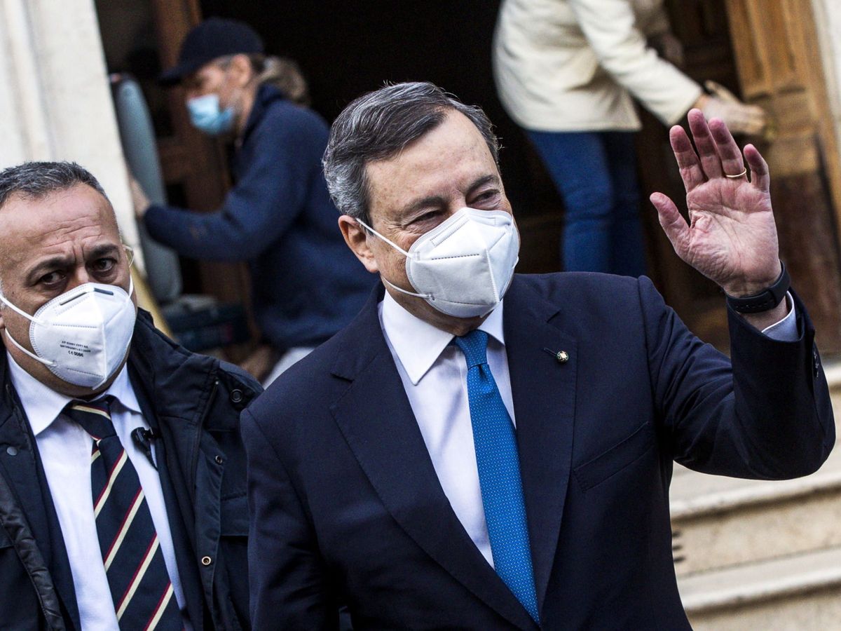 Foto: El designado para ser primer ministro de Italia, Mario Draghi. (EFE)