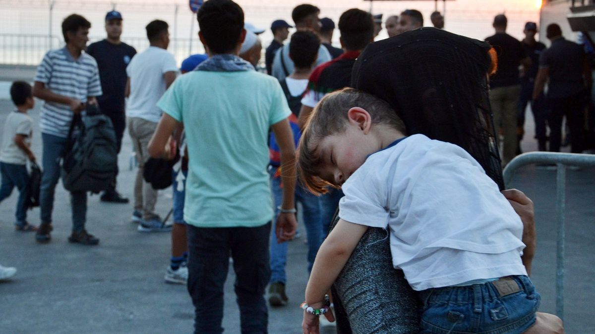 En cuarentena un segundo campo de refugiados en Grecia tras un caso de Covid