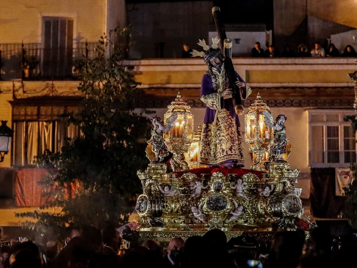 Foto: La imagen de Jesús del Gran Poder de Sevilla. (EFE/José Manuel Vidal)