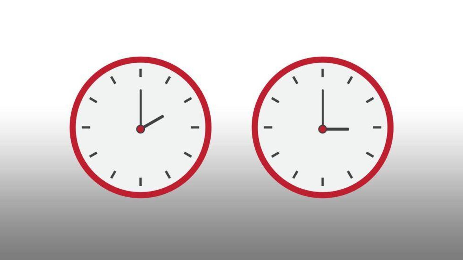 Foto: El domingo 26 de marzo habrá que adelantar los relojes una hora: a las 02.00 horas serán las 03.00 horas (EC)