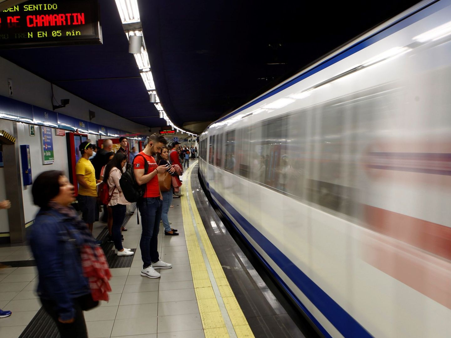 Foto del Metro de Madrid (EFE)