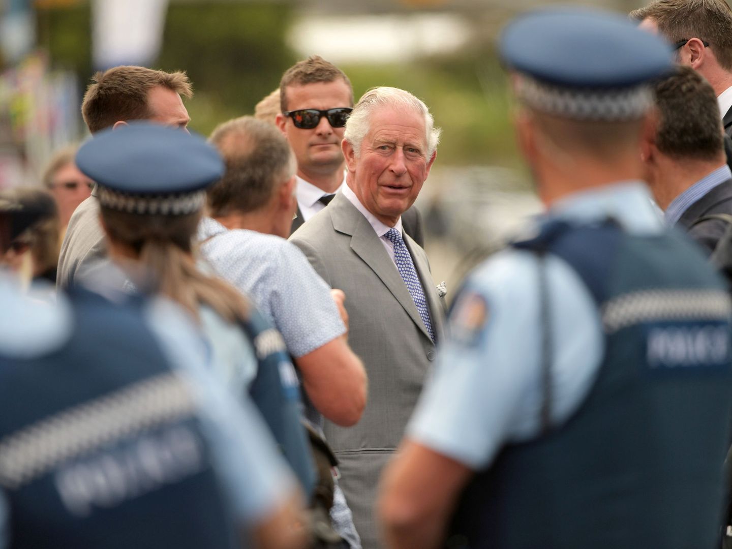 El príncipe Carlos, en Nueva Zelanda. (Reuters)