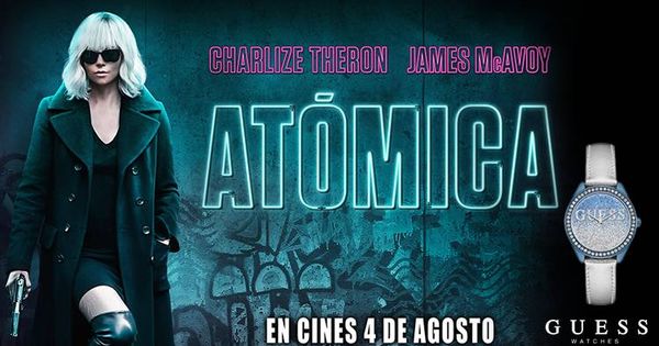 Foto: Cartel de Atómica, la nueva película protagonizada por Charlize Theron