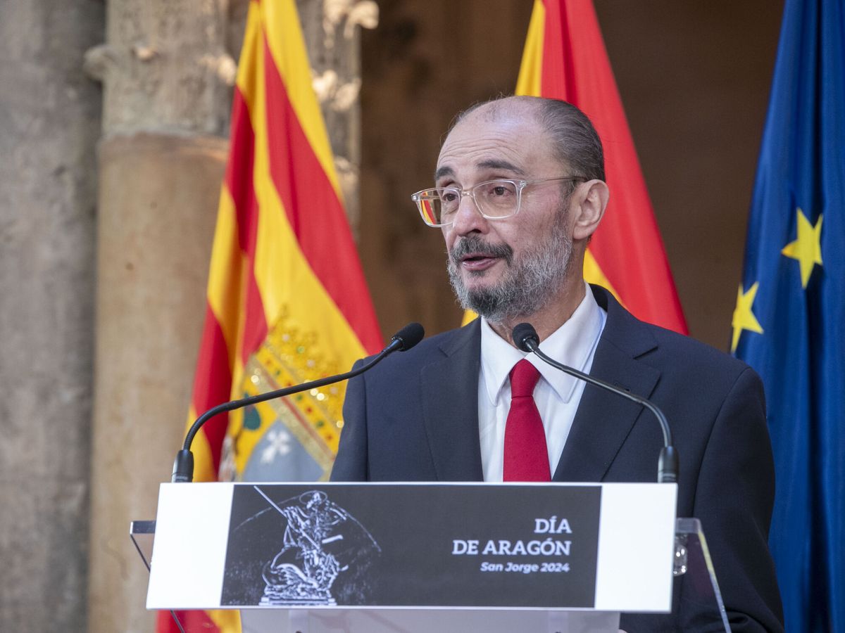 Foto: El expresidente de Aragón, Javier Lambán. (EFE/Javier Cebollada)