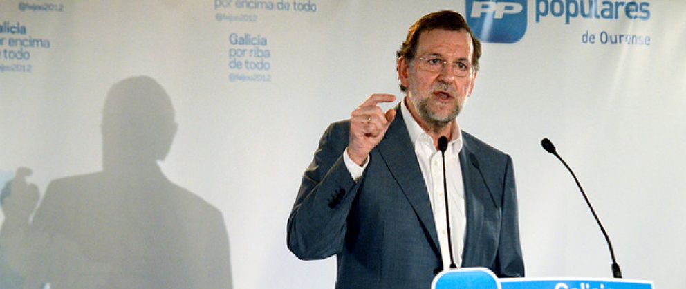 Foto: Rajoy, en Ourense: "Galicia no merece esa chapuza"