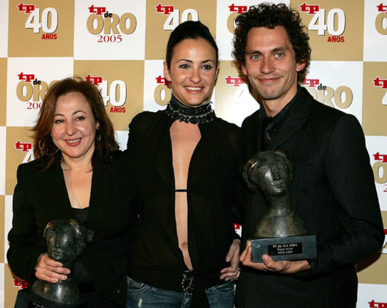 Foto: Carmen Machi y Paco León, mejores actores en los premios TP de Oro
