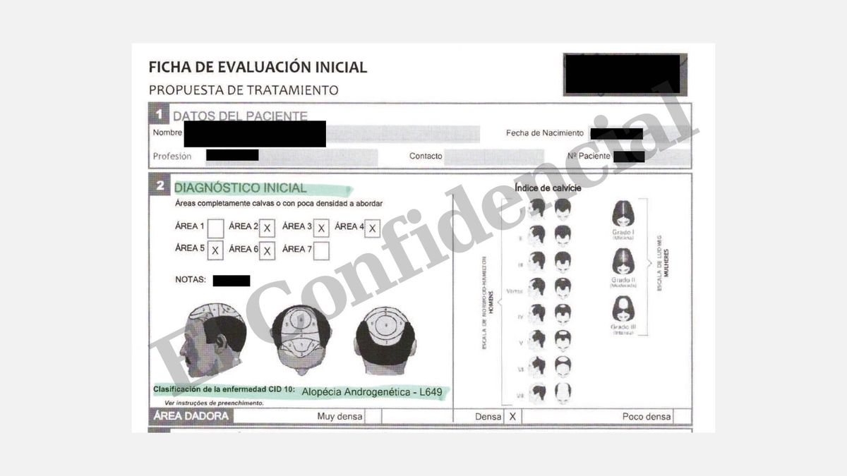 Las clínicas capilares de Cristiano Ronaldo, investigadas por cobrar tratamientos sin IVA