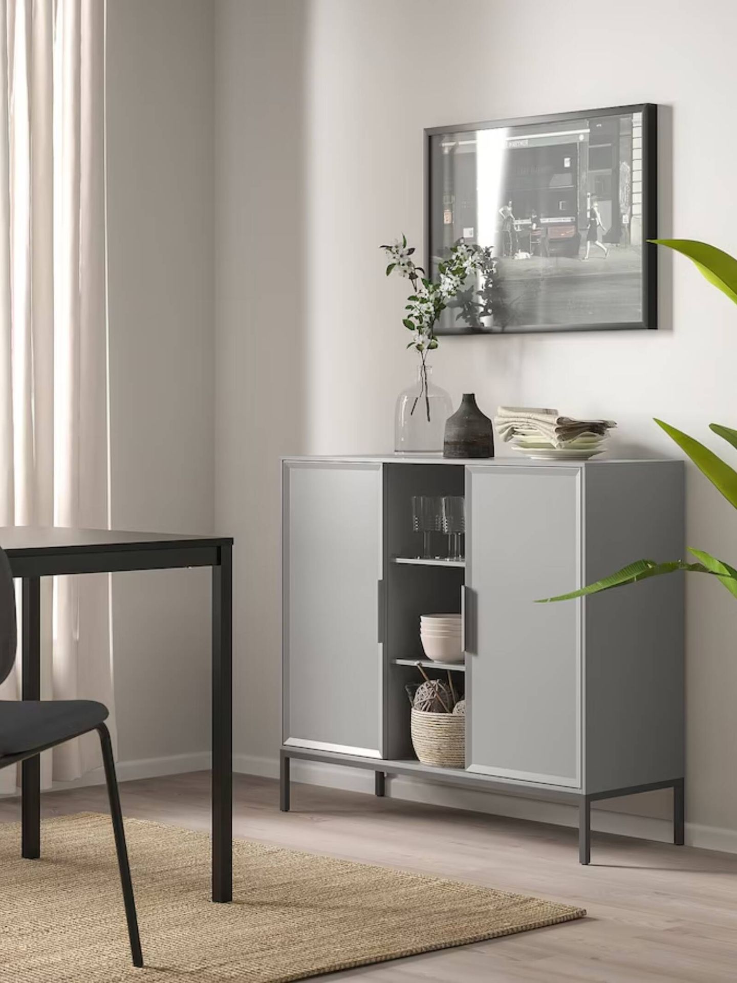 Ideal para casas pequeñas, así es el nuevo mueble de Ikea. (Cortesía/Ikea)