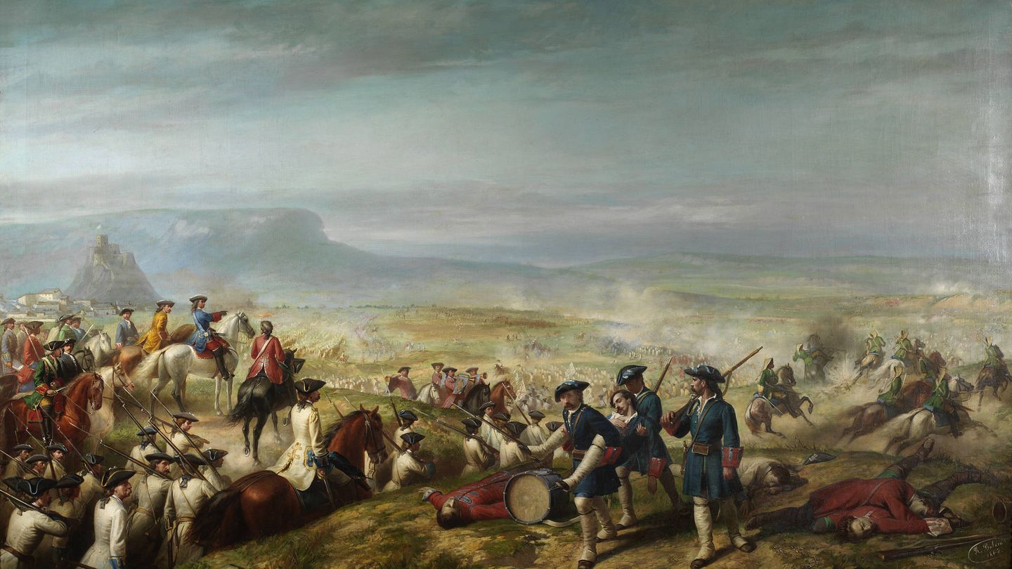 Batalla de Almansa. (Wikimedia Commons)