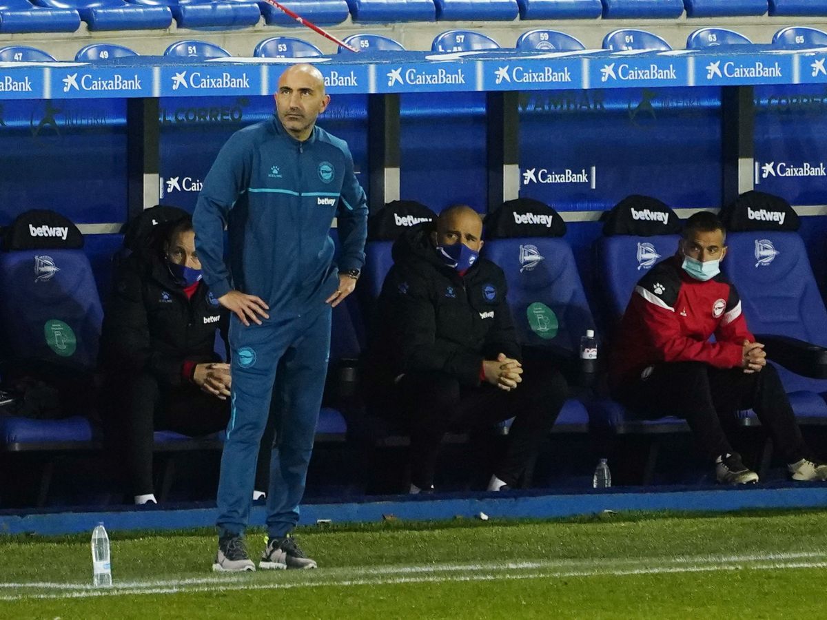 Foto: Abelardo, durante un partido de la presenta Liga. (Reuters)