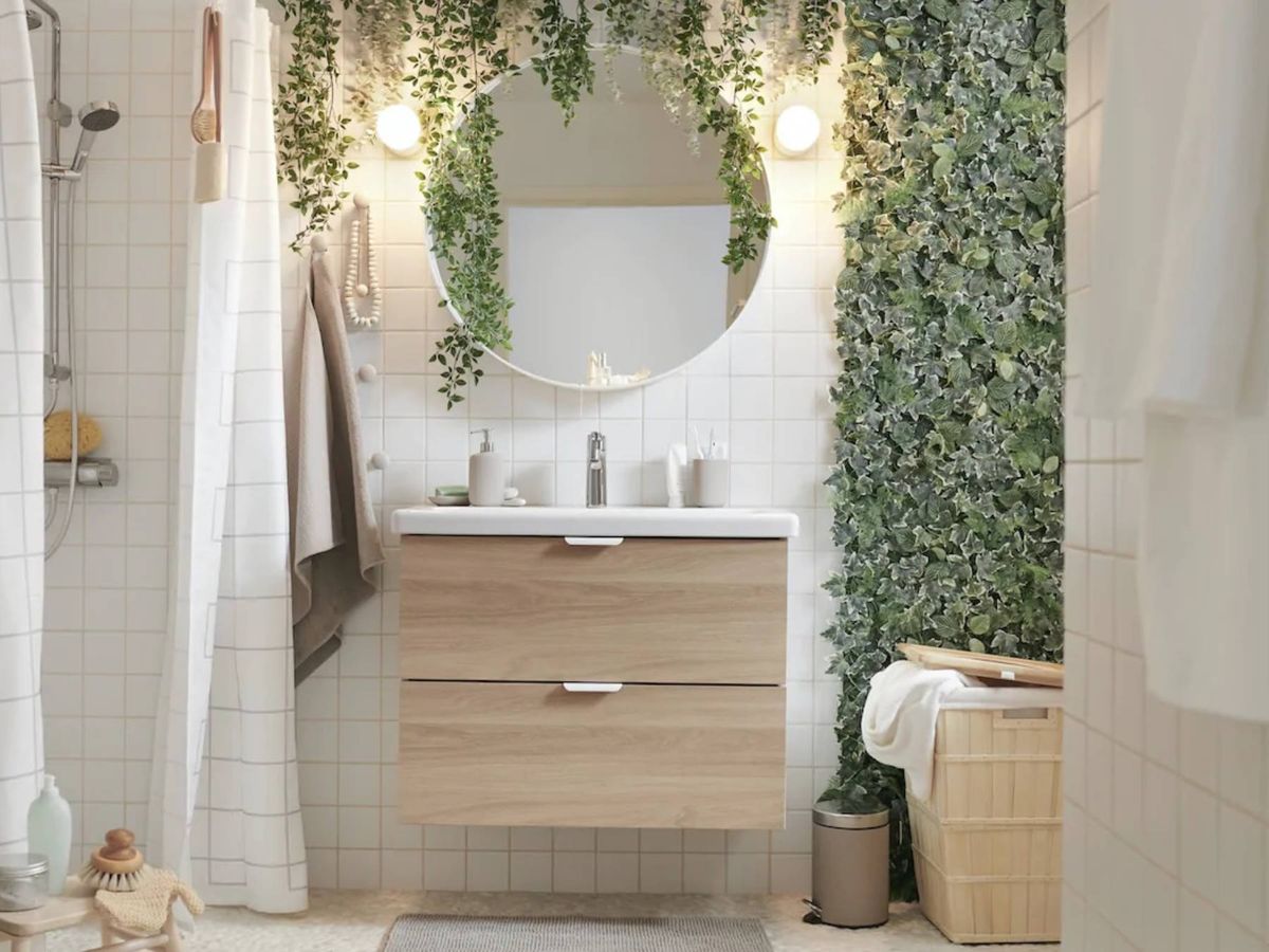 Foto: Un baño más ecológico con estos trucos de Ikea. (Cortesía)