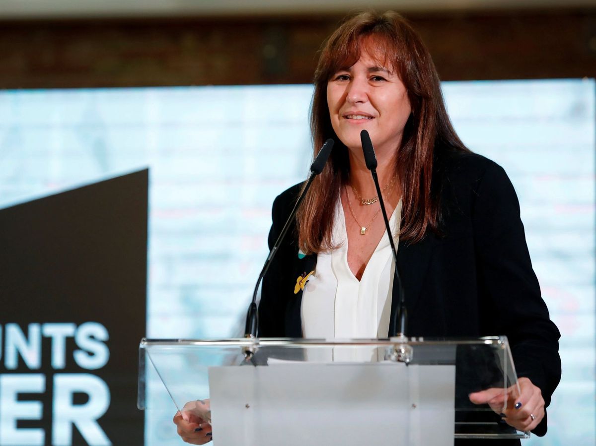 Foto: La candidata de JxCAT a la presidencia de la Generalitat, Laura Borràs. (EFE)
