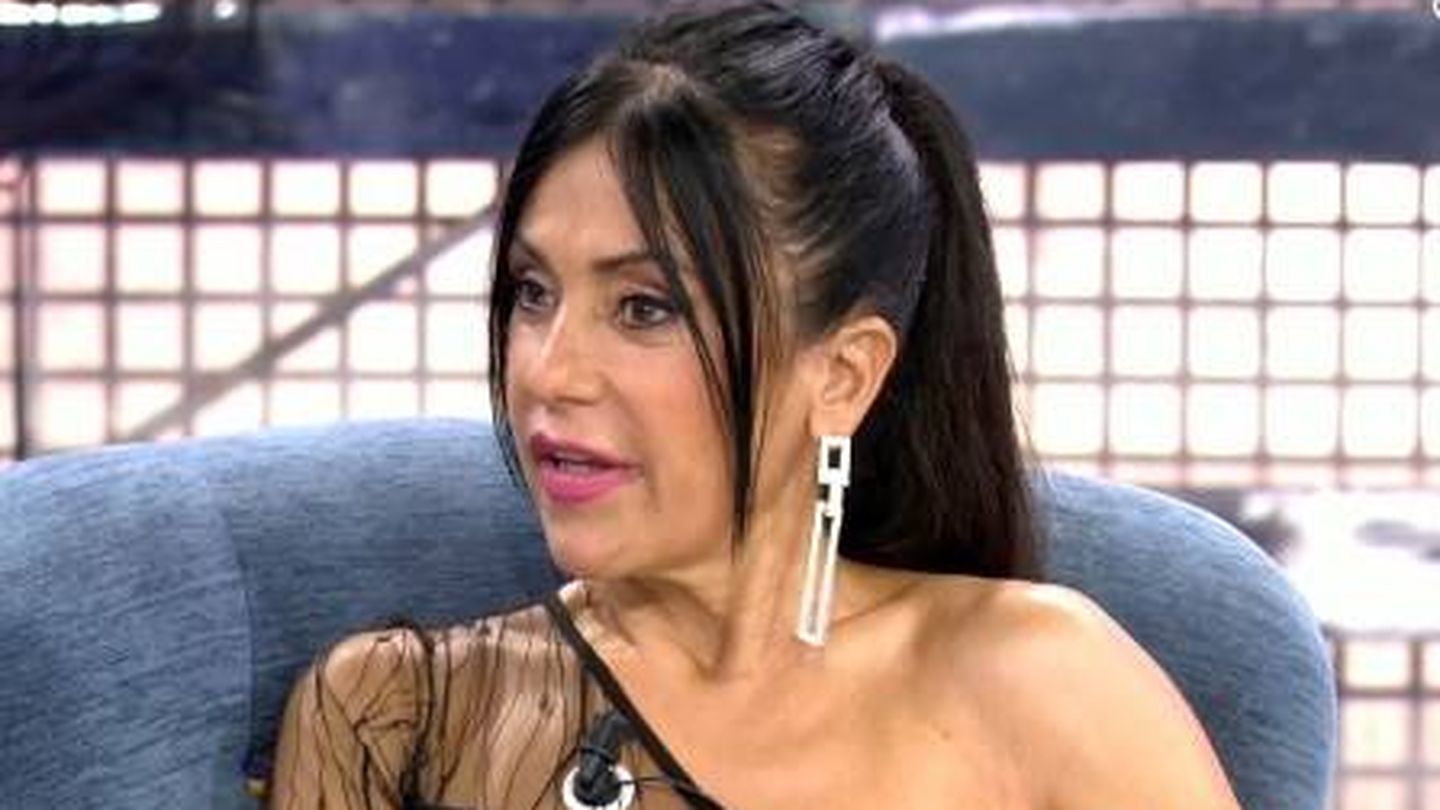 Maite Galdeano, en 'Sábado Deluxe'. (Telecinco).