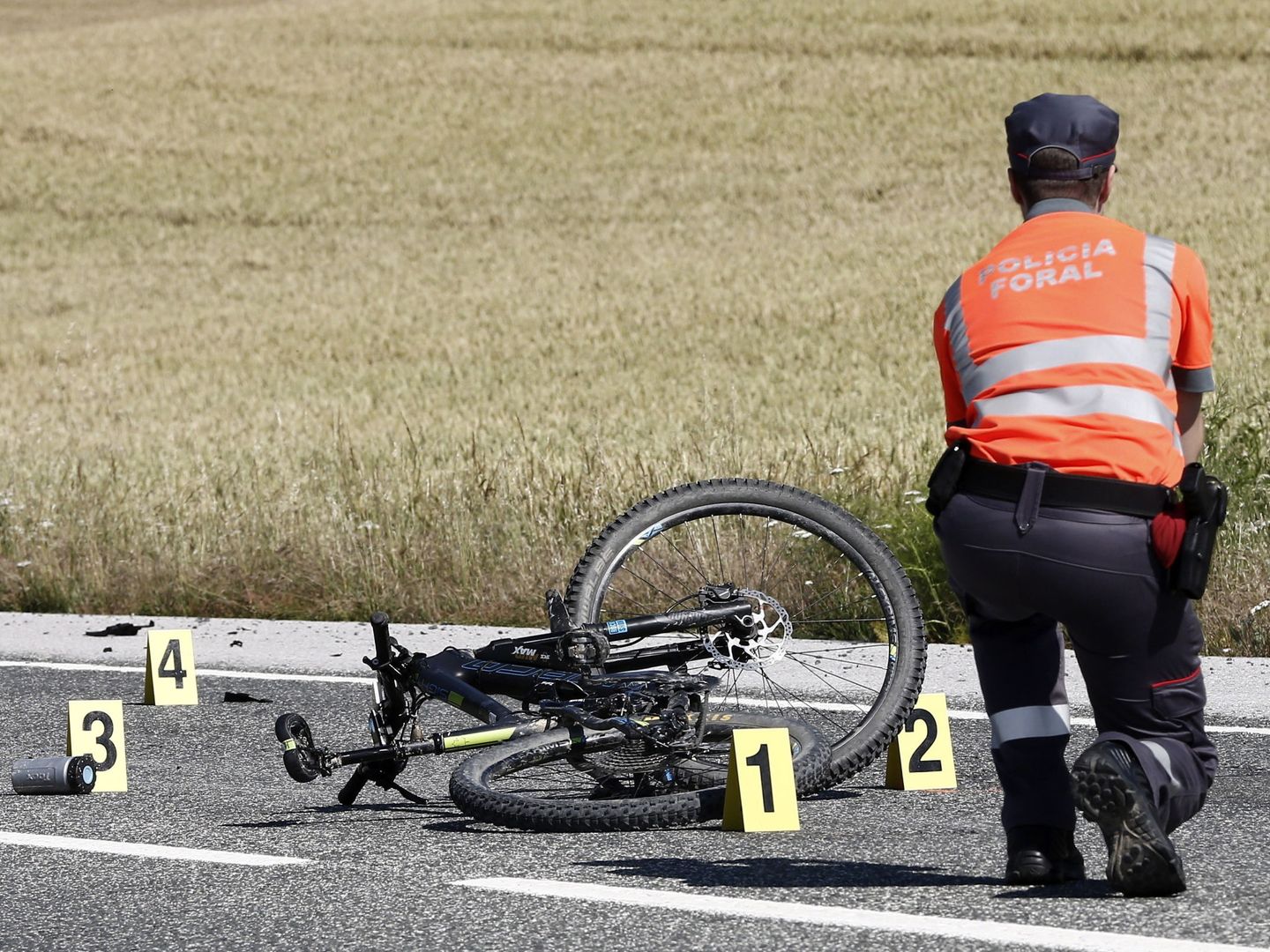 Los accidentes sufridos por ciclistas son constantes. (EFE)