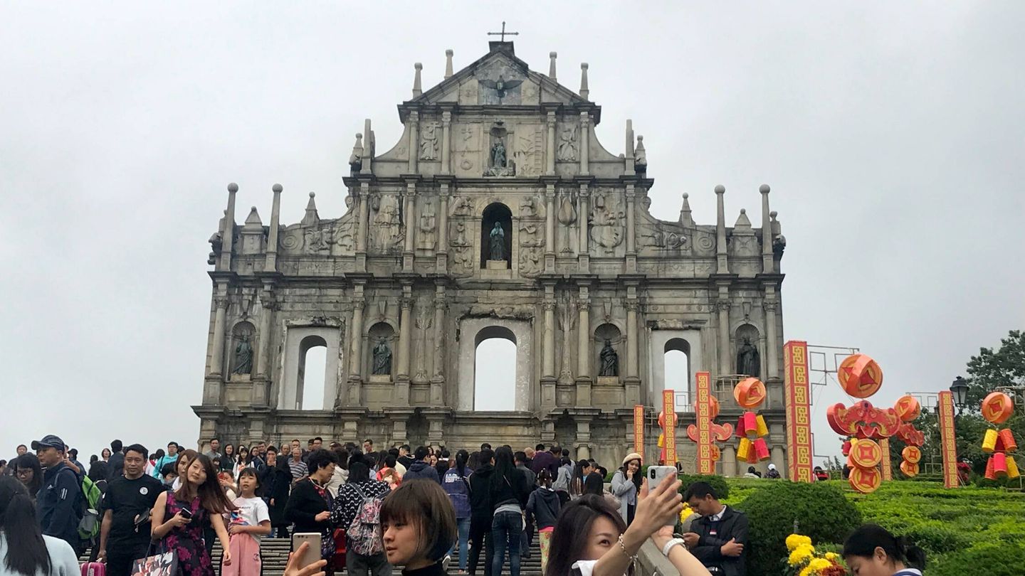 Catedral portuguesa en Macao. (J.B.)
