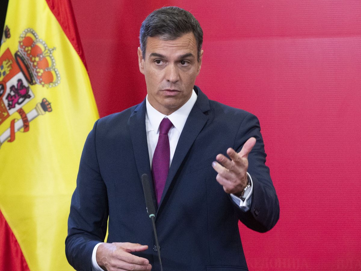 Foto: El presidente del Gobierno, Pedro Sánchez. (EFE/EPA/Georgi Licovski)