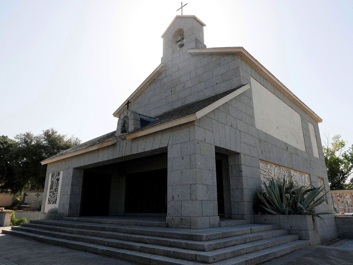 El mausoleo de la familia Franco en Mingorrubio, donde recibirá una nueva sepultura el dictador (EFE) 