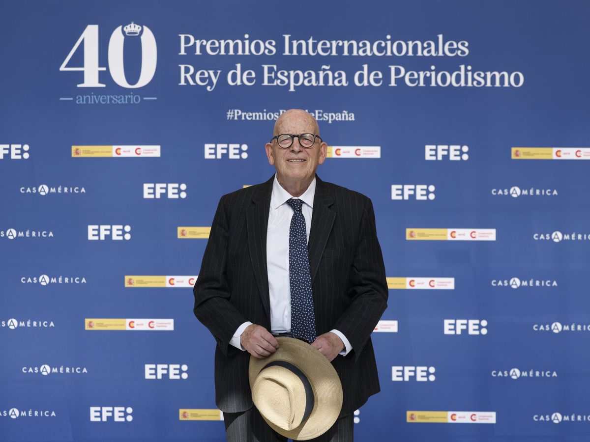 Foto: El expresidente de la Agencia EFE Miguel Ángel Gozalo. (EFE/Juanjo Martín)