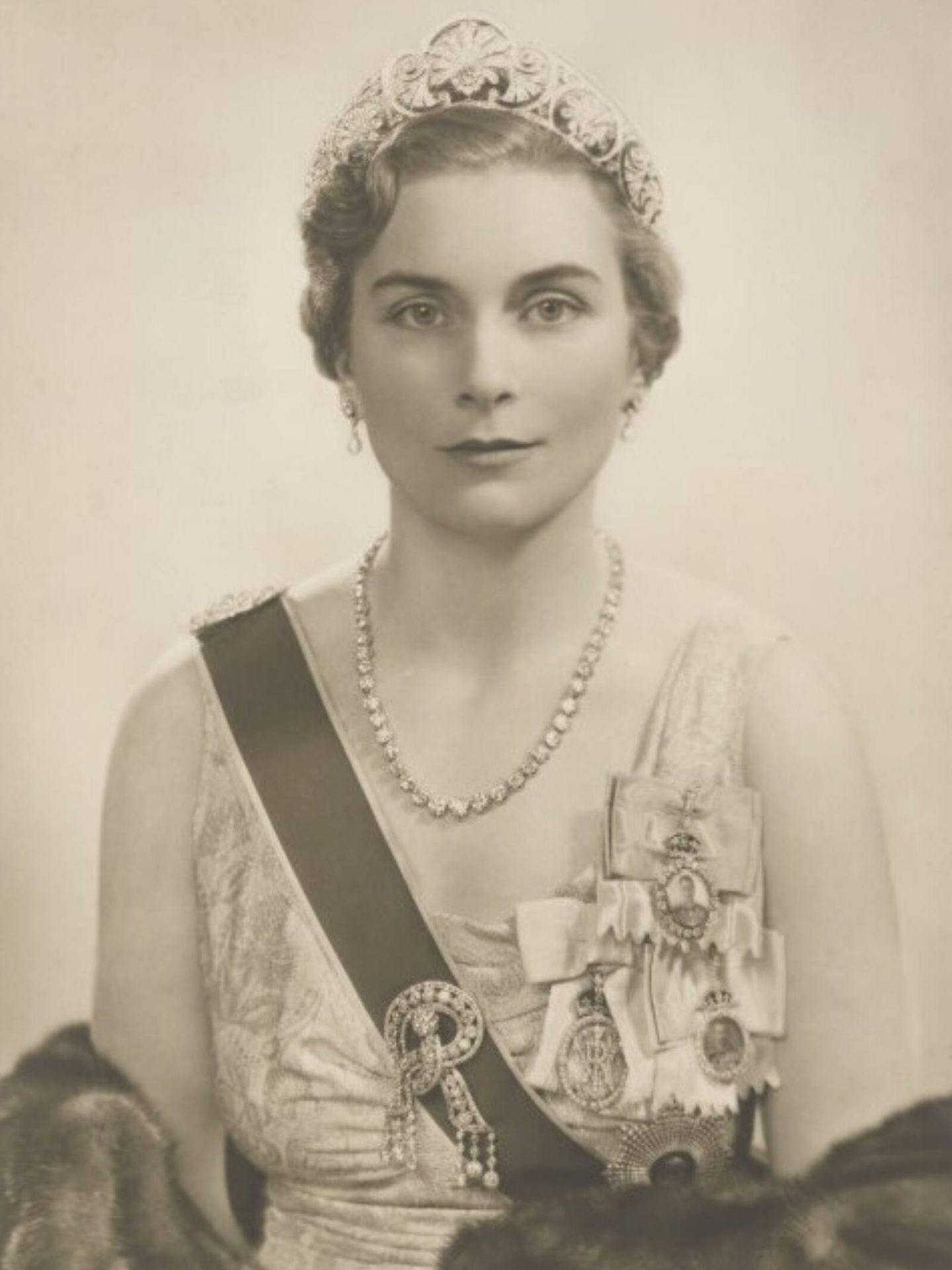 La princesa Alicia, duquesa de  Gloucester, en una fotografía de 1939. (Cortesía/National Portrait Gallery)