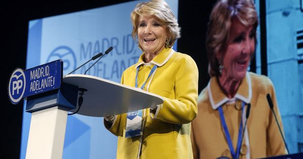 Foto: La expresidenta regional y del PP de Madrid, Esperanza Aguirre. (EFE)