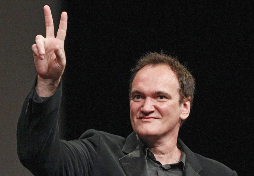 Quentin Tarantino después de recibir eñ Premio Lumiere (Reuters)