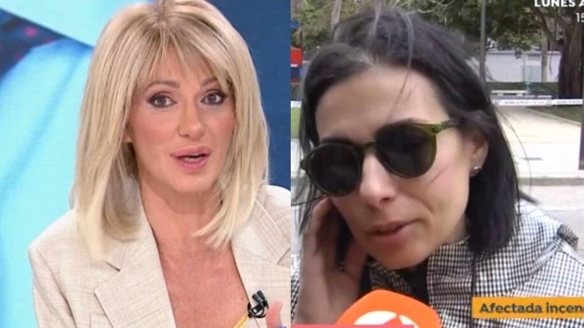 "Qué absurdo": Susanna Griso defiende a una afectada del incendio de Valencia por las críticas de su entrevista con Ana Rosa