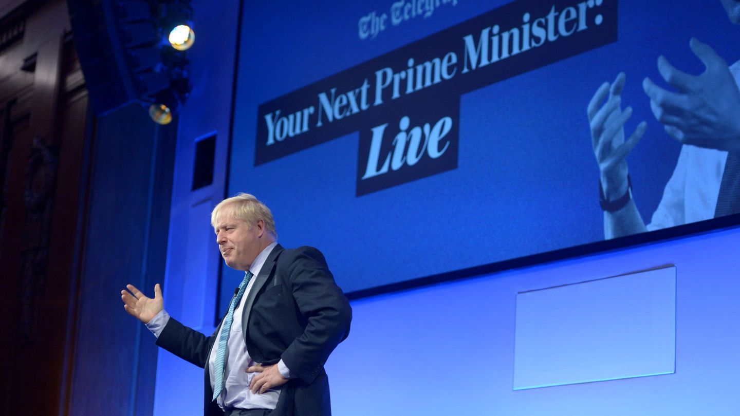 Boris Johnson, durante un debate. (Reuters)