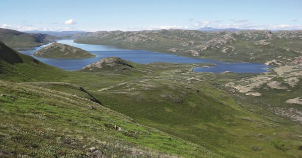 Foto: Una imagen del lago Aasivissuit ñ nipisat, en Groenlandia (EFE)