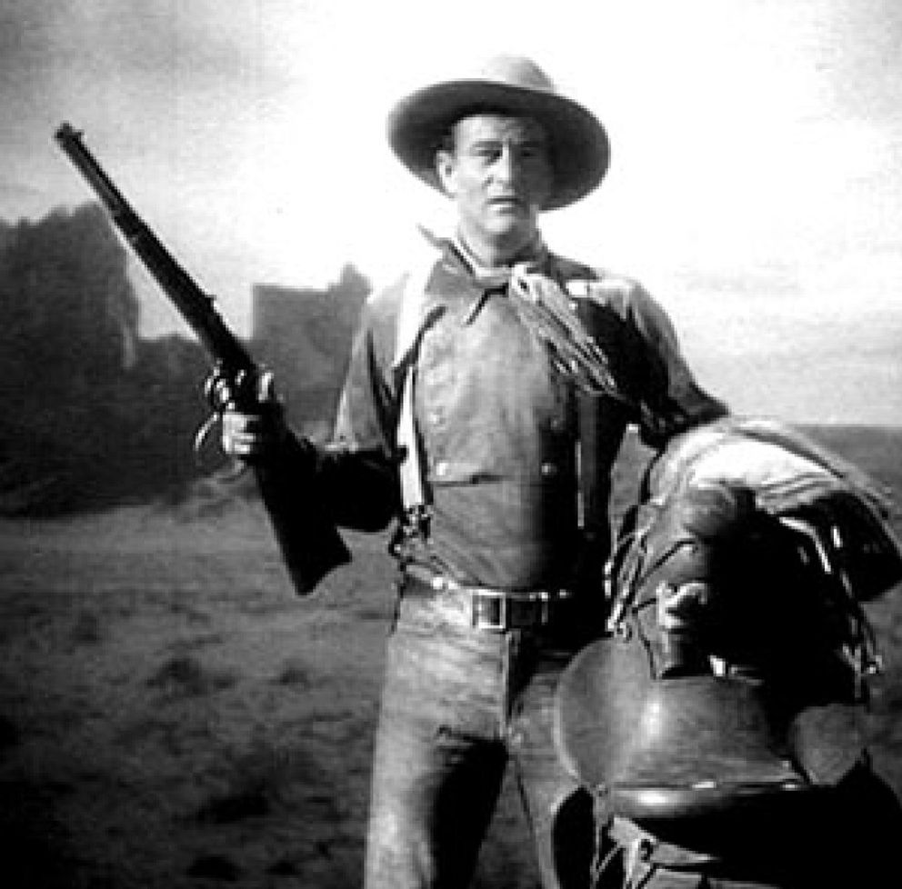 Foto: John Wayne era el mejor