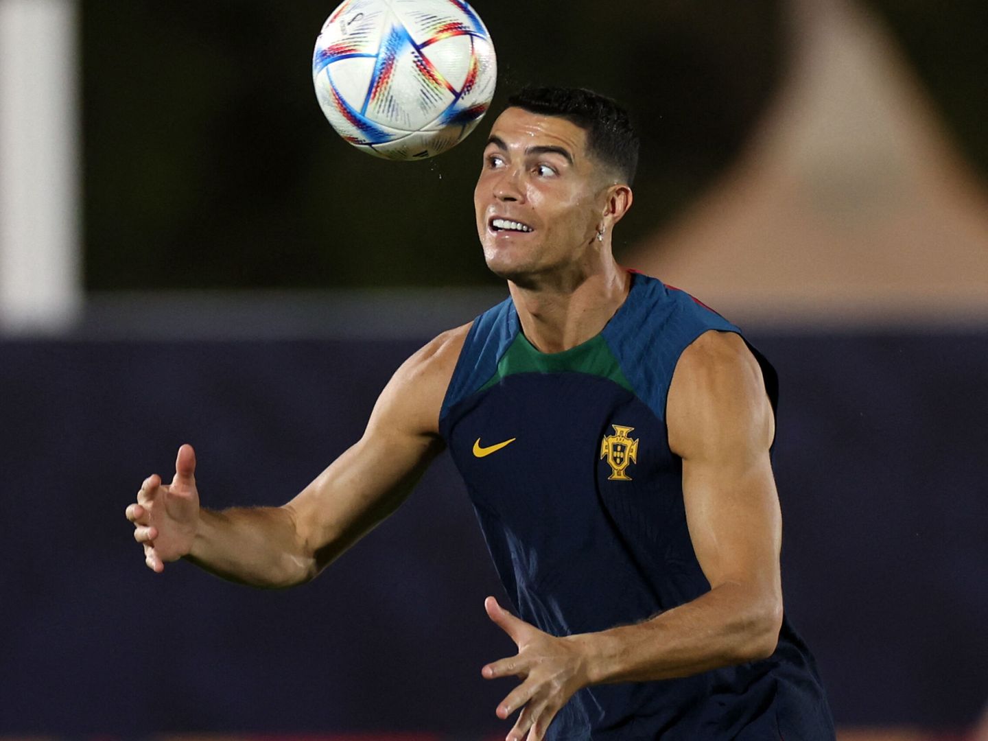 El jugador Cristiano Ronaldo (REUTERS/Pedro Nunes)